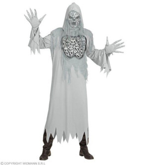 Strój Zjawy Ducha Przerażający Horror Halloween - S