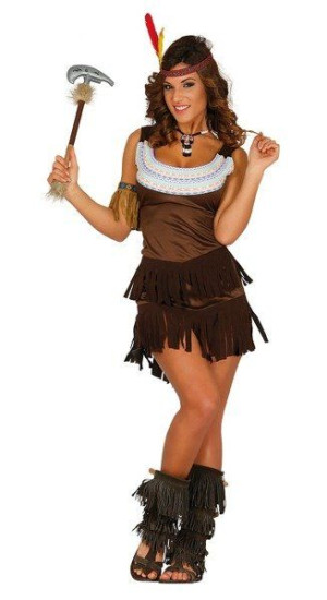 Strój Indianki Pocahontas Indianka Indianin - M