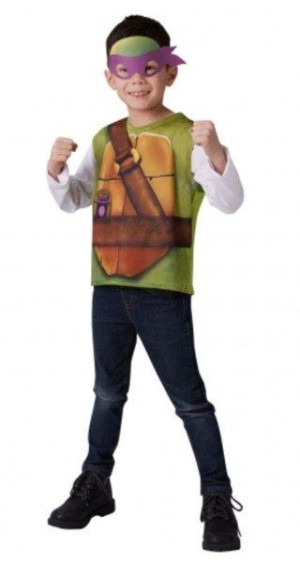 Strój Żółwie Ninja Donatello T-shirt + Maska - 104