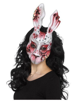 Maska Piankowa Diabelski Królik Królika Halloween