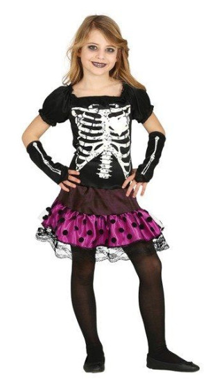 Strój Kościotrup Szkielet Halloween - 104