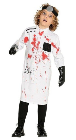 Strój Zombie Doktor Lekarz Halloween - 116
