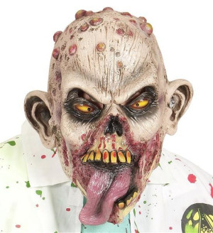 Maska Potwora Zombie Z Wrzodami Horror Halloween