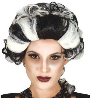 Peruka Wampira Pani Draculla Cruella De Mon