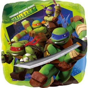 Balon Foliowy Żółwie Ninja Licencja 43cm Turtle