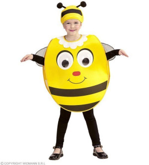 Strój Poncho Ponczo Pszczółka Pszczółki - 104