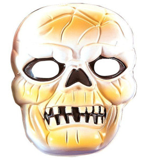 Maska Plastikowa Czaszka Szkielet Halloween