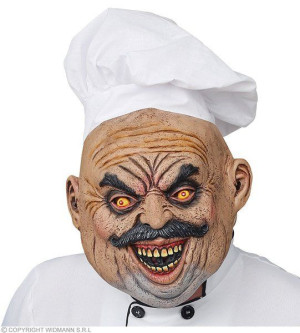 Maska Kucharz Kucharza Szef Szefa Kuchni Halloween