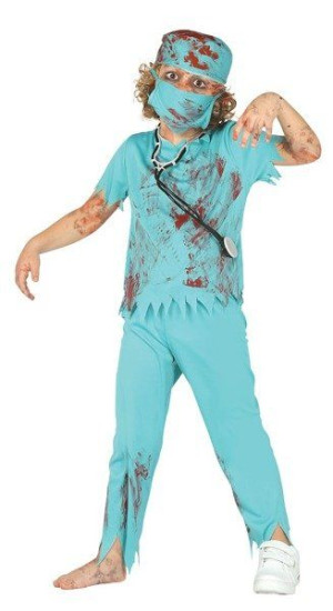 Strój Lekarza Zombie Lekarz Halloween - 116