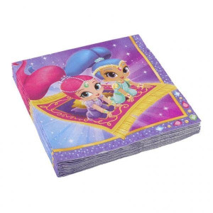 Serwetki Shimmer&shine 20szt 33cm Papierowe
