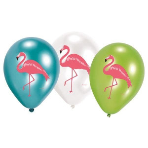Zestaw Balonów Lateksowych Flaming 27,5 Cm 6 Sztuk