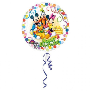 Balon Foliowy Mickey I Przyjaciele Urodziny 43 Cm