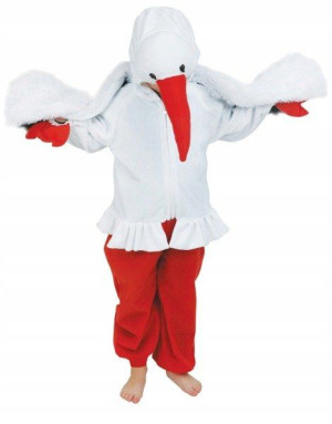 Strój Bocian Bociana Unisex Dziecięcy - 116