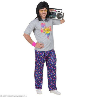 Strój Disco Polo T-shirt + Spodnie Lata 80-te - S