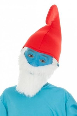 Czapka Papy Papa Skrzat Skrzata Czerwona