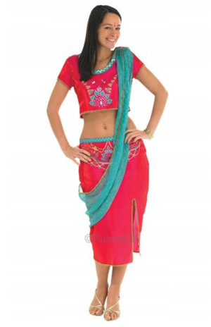 Strój Tancerka Tancerki Bollywood Starlet - S