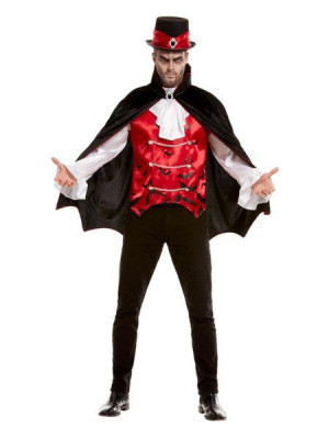 Strój Gotycki Wampir Wampira Halloween - M