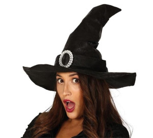 Kapelusz Czarny Czarownicy Czarownica Halloween