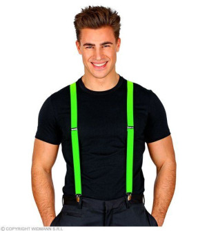 Szelki Neonowe Zielone Zielony Disco Neonowy