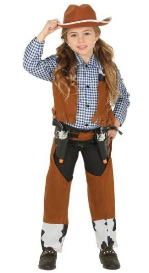 Strój Kowbojski Kowbojka Kowboj Western - 128