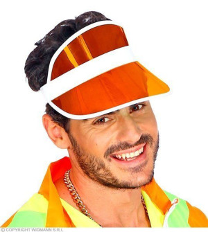 Daszek Disco Pomarańczowy Lata 80 Pomarańcz