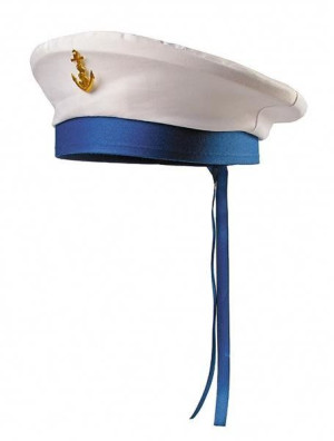 Czapka Marynarza Marynarz Kapitan Marynarski