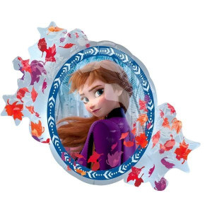 Balon Foliowy Kraina Lodu 2 Anna Elsa 76 X 66 Cm