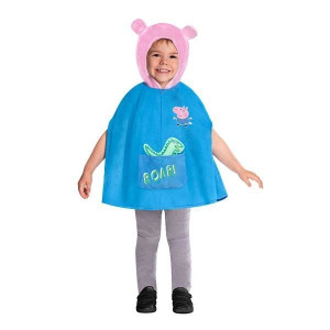 Strój Peleryna Niebieska Świnka George Peppa - 110