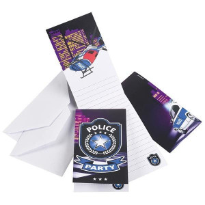 Karty Zaproszeniowe Policja Odznaka Policji