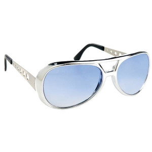 Okulary Srebrne Vegas Elvis Lata 50 Rock And Roll