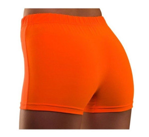 Szorty Neonowe Pomarańcz Lata 80 Disco Neon - M/l