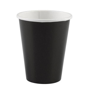 Kubeczki Papierowe Z Papieru Czarne Czarny 250 Ml
