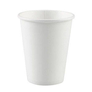 Kubeczki Papierowe Z Papieru Białe Biały 250 Ml