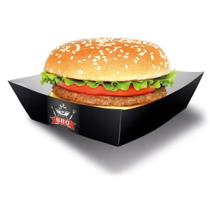 Miski Papierowe Czarne Grill Bbq 13 X 13 Cm