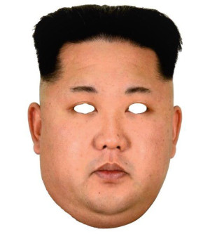 Maska Papierowa Kim Dzong Un Korea Północna