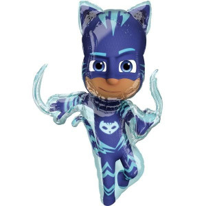 Balon Foliowy Pj Masks Catboy Niebieski 93 Cm