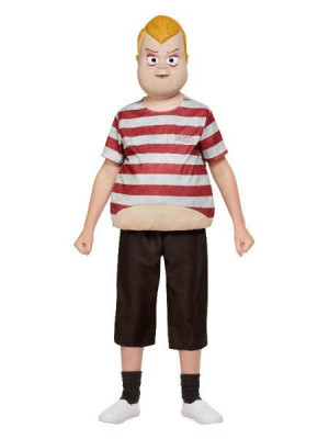 Strój Pugsley Addams Rodzina Addamsów Z Maską - 146