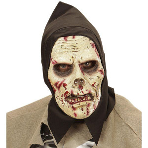 Maska Ponury Zombie W Kapturze Kaptur Halloween