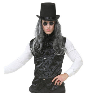 Kamizelka Gotycka Z Żabotem Halloween - L/xl
