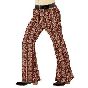 Spodnie Disco Groovy Lata 70 Hipis Hipisa - L/xl