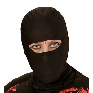 Maska Ninji Dla Dorosłych Czarna Kominiarka Ninja