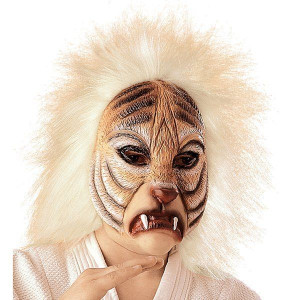 Maska Tygrysa Zwierzęta Karnawał Halloween