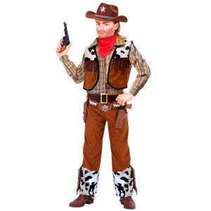 Strój Kowboja Kowboj Western Dziki Zachód - 128