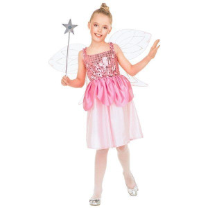 Strój Różowa Wróżka Magiczna Latająca - 128