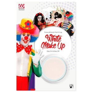 Biała Farbka Do Twarzy I Ciała Make Up Klaun