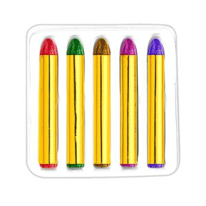 Brokatowe Kredki Do Malowania Twarzy 5 Szt Make Up