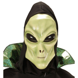 Maska Lateksowa Kosmita Ufoludek Alien Ufo