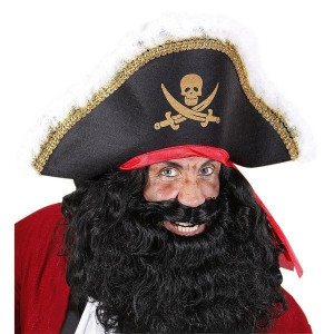 Nakładka Na Głowę Pirat Pirata Korsarz Czaszka