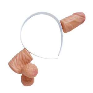 Opaska Penis W Głowie Willy Wieczór Panieński