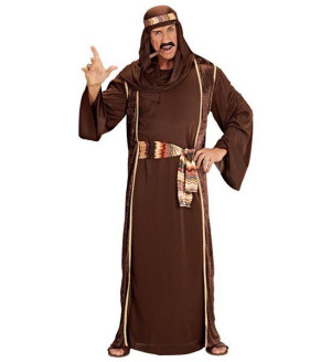 Stój Sheik Szejka Szejk Arabski Brązowy - L